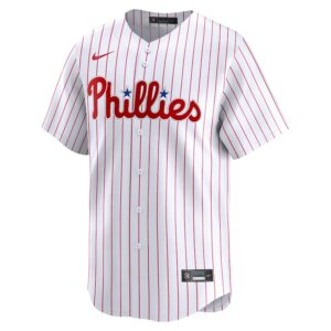 Garrett Stubbs Philadelphia Phillies Nike Home Limited Player Jersey - White photo 2 Jersey4u