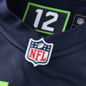 Geno Smith Seattle Seahawks Nike Game Jersey - College Navy photo 4 Jersey4u