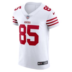 George Kittle San Francisco 49ers Nike Vapor Elite Jersey - White photo 2 Jersey4u