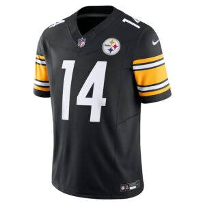 George Pickens Pittsburgh Steelers Nike Vapor F.U.S.E. Limited Jersey - Black photo 2 Jersey4u