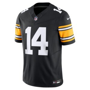 George Pickens Pittsburgh Steelers Nike Vapor F.U.S.E. Limited Jersey - Black photo 2 Jersey4u