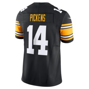 George Pickens Pittsburgh Steelers Nike Vapor F.U.S.E. Limited Jersey - Black photo 3 Jersey4u