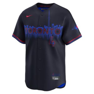 George Springer Toronto Blue Jays Nike City Connect Limited Jersey - Blue photo 2 Jersey4u