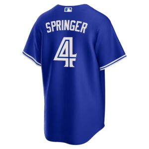 George Springer Toronto Blue Jays Nike Alternate Jersey4u Player Jersey - Royal photo 3 Jersey4u