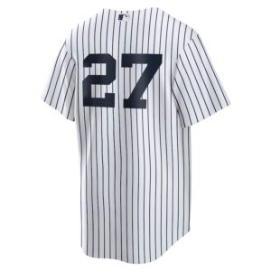 Giancarlo Stanton New York Yankees Nike Home Jersey4u Player Jersey - White photo 3 Jersey4u