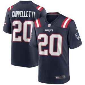 Gino Cappelletti New England Patriots Nike Game Retired Player Jersey - Navy photo 1 Jersey4u