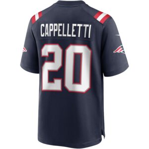 Gino Cappelletti New England Patriots Nike Game Retired Player Jersey - Navy photo 3 Jersey4u