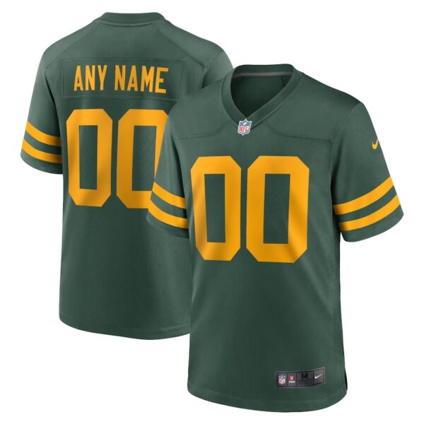 Green Bay Packers Nike Alternate Custom Jersey - Green photo 1 Jersey4u