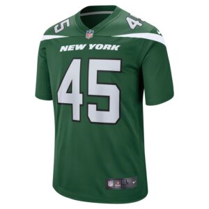 Hamsah Nasirildeen New York Jets Nike Game Jersey - Gotham Green photo 2 Jersey4u