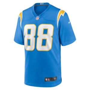 Hayden Hurst Los Angeles Chargers Nike  Game Jersey -  Powder Blue photo 2 Jersey4u