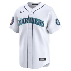 Ichiro Suzuki Seattle Mariners Nike 2025 National Baseball Hall of Fame Nike Home Limited Player Jersey - White photo 2 Jersey4u