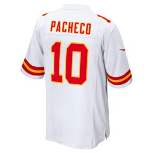 Isiah Pacheco Kansas City Chiefs Nike Away Game Player Jersey - White photo 3 Jersey4u
