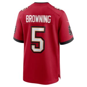 Jack Browning Tampa Bay Buccaneers Nike  Game Jersey -  Red photo 3 Jersey4u