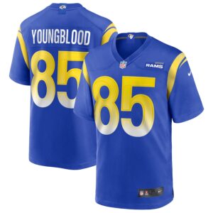 Jack Youngblood Los Angeles Rams Nike Game Retired Player Jersey - Royal photo 1 Jersey4u