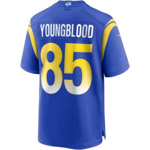 Jack Youngblood Los Angeles Rams Nike Game Retired Player Jersey - Royal photo 3 Jersey4u