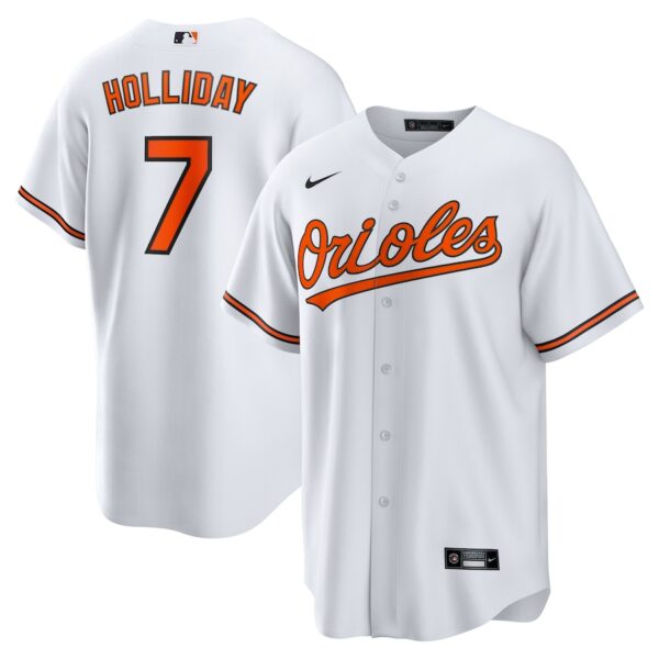 Jackson Holliday Baltimore Orioles Nike Home Jersey4u Player Jersey - White photo 1 Jersey4u