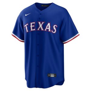 Jacob deGrom Texas Rangers Nike Away Jersey4u Player Jersey - Royal photo 2 Jersey4u