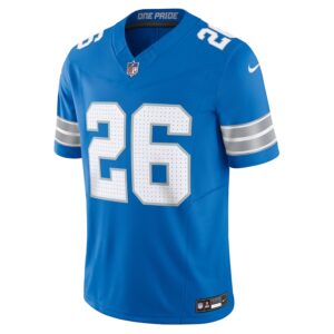 Jahmyr Gibbs Detroit Lions Nike Vapor F.U.S.E. Limited Jersey - Blue photo 2 Jersey4u