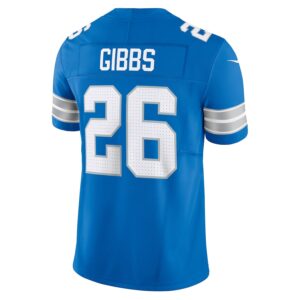 Jahmyr Gibbs Detroit Lions Nike Vapor F.U.S.E. Limited Jersey - Blue photo 3 Jersey4u