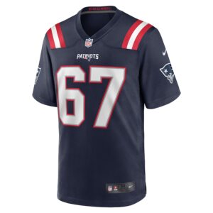Jake Andrews New England Patriots Nike Team Game Jersey -  Navy photo 2 Jersey4u