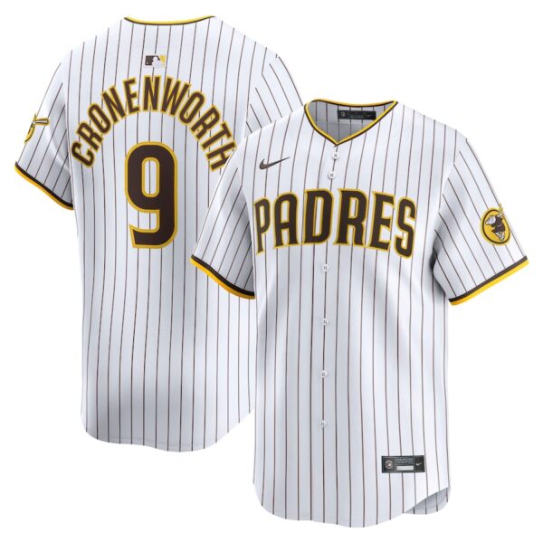 Jake Cronenworth San Diego Padres Nike Alternate Limited Player Jersey - White photo 1 Jersey4u