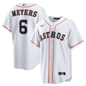 Jake Meyers Houston Astros Nike Home Jersey4u Jersey - White photo 1 Jersey4u