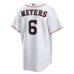 Jake Meyers Houston Astros Nike Home Jersey4u Jersey - White photo 3 Jersey4u