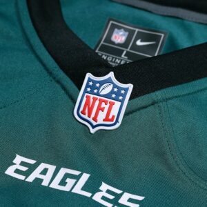 Jalen Carter Philadelphia Eagles Nike Super Bowl LIX Game Player Jersey - Midnight Green photo 4 Jersey4u