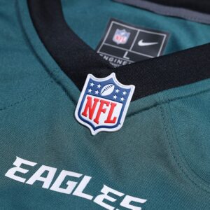 Jalen Carter Philadelphia Eagles Nike Team Game Jersey - Midnight Green photo 4 Jersey4u
