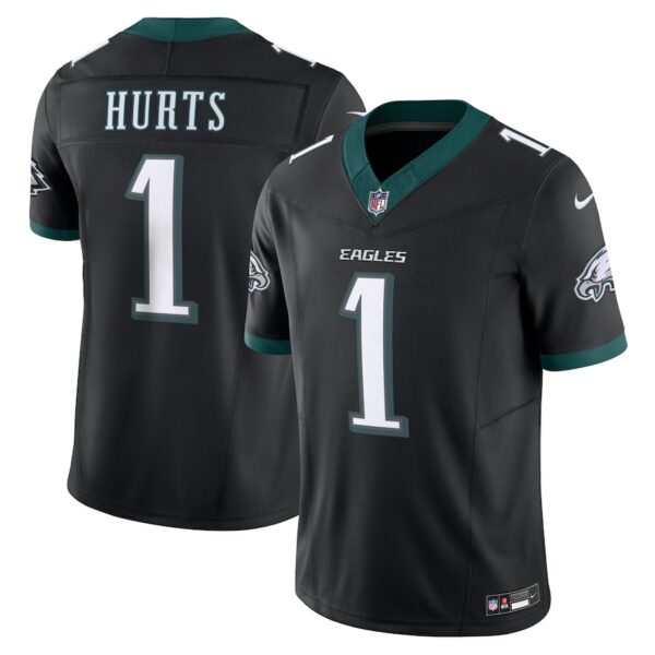 Jalen Hurts Philadelphia Eagles Nike Alternate Vapor F.U.S.E. Limited Jersey - Black photo 1 Jersey4u