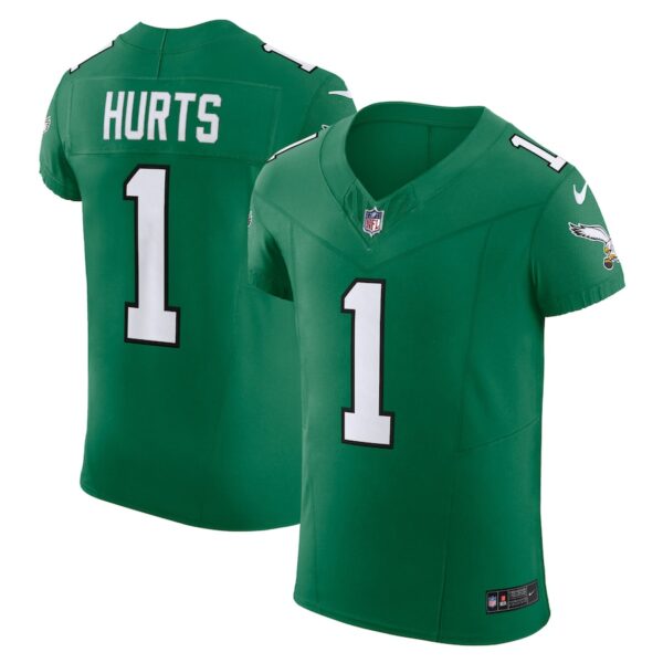 Jalen Hurts Philadelphia Eagles Nike 2nd Alternate Vapor F.U.S.E. Elite Jersey - Kelly Green photo 1 Jersey4u
