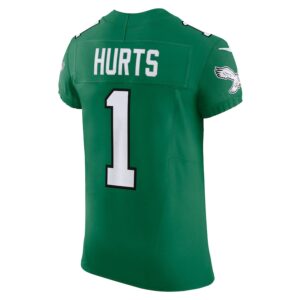 Jalen Hurts Philadelphia Eagles Nike 2nd Alternate Vapor F.U.S.E. Elite Jersey - Kelly Green photo 3 Jersey4u