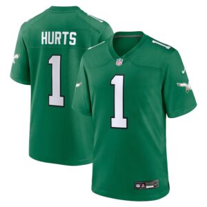 Jalen Hurts Philadelphia Eagles Nike Alternate Game Player Jersey - Kelly Green photo 1 Jersey4u