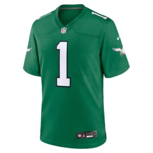 Jalen Hurts Philadelphia Eagles Nike Alternate Game Player Jersey - Kelly Green photo 2 Jersey4u