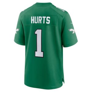 Jalen Hurts Philadelphia Eagles Nike Alternate Game Player Jersey - Kelly Green photo 3 Jersey4u