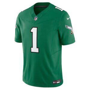 Jalen Hurts Philadelphia Eagles Nike Vapor F.U.S.E. Limited Jersey - Kelly Green photo 2 Jersey4u