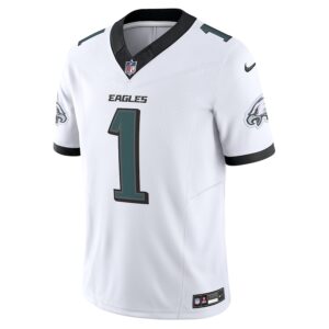 Jalen Hurts Philadelphia Eagles Nike Vapor F.U.S.E. Limited Jersey - White photo 2 Jersey4u