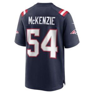 Jalen McKenzie New England Patriots Nike Team Game Jersey -  Navy photo 3 Jersey4u