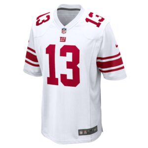 Jalin Hyatt New York Giants Nike  Game Jersey -  White photo 2 Jersey4u