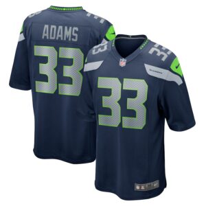 Jamal Adams Seattle Seahawks Nike Game Team Jersey - College Navy photo 1 Jersey4u