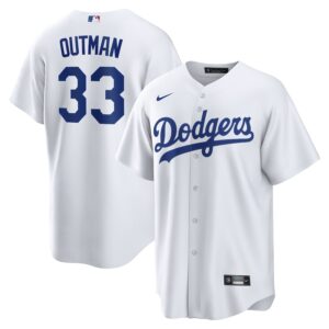 James Outman Los Angeles Dodgers Nike Jersey4u Player Jersey - White photo 1 Jersey4u
