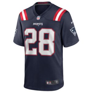 James White New England Patriots Nike Game Player Jersey - Navy photo 2 Jersey4u