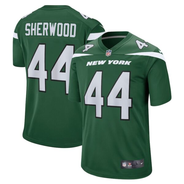 Jamien Sherwood New York Jets Nike Game Jersey - Gotham Green photo 1 Jersey4u