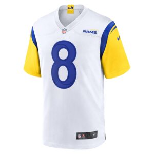 Jared Verse Los Angeles Rams Nike  Game Jersey -  White photo 2 Jersey4u