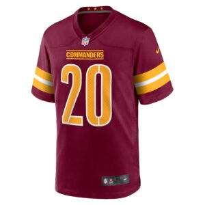 Jartavius Martin Washington Commanders Nike Team Game Jersey - Burgundy photo 2 Jersey4u