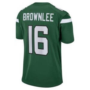 Jason Brownlee New York Jets Nike  Game Jersey - Gotham Green photo 3 Jersey4u