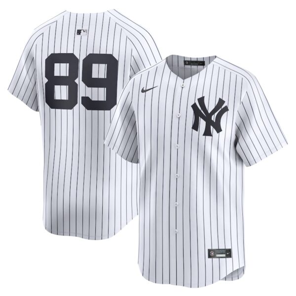 Jasson Domínguez New York Yankees Nike Home Limited Player Jersey - White photo 1 Jersey4u
