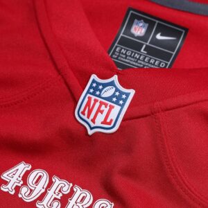 Jauan Jennings San Francisco 49ers Nike  Game Jersey -  Scarlet photo 4 Jersey4u
