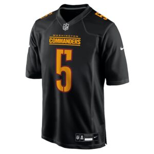 Jayden Daniels Washington Commanders Nike Fashion Jersey - Carbon Black photo 2 Jersey4u