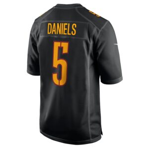 Jayden Daniels Washington Commanders Nike Fashion Jersey - Carbon Black photo 3 Jersey4u